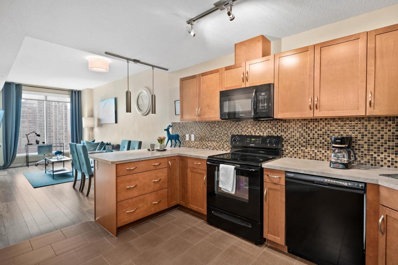 Stylish Downtown Condos By Globalstay Calgary Zewnętrze zdjęcie
